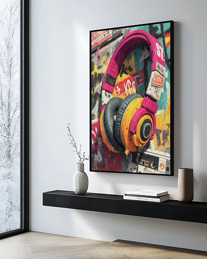 Pop Style Graffiti Artwork No.044