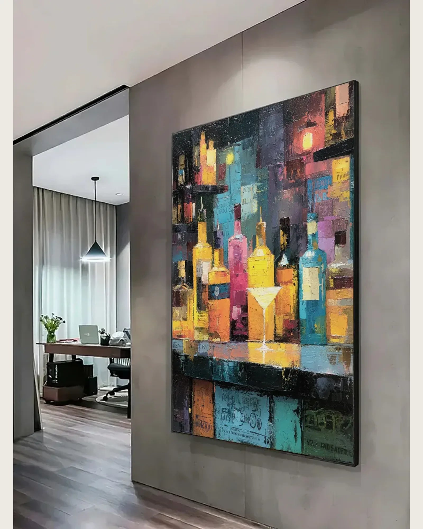 Pop Style Graffiti Canvas Art No.047