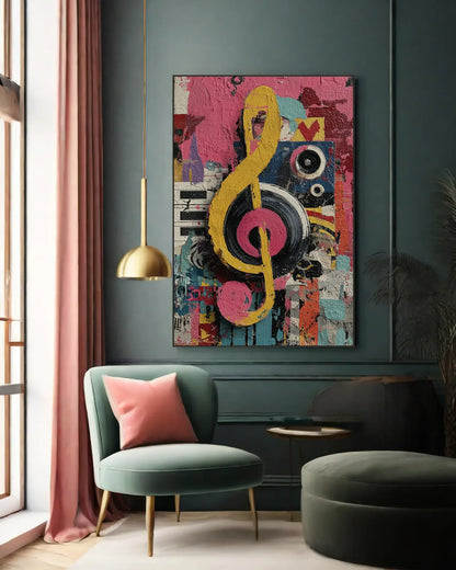 Pop Style Graffiti Wall Decor No.045