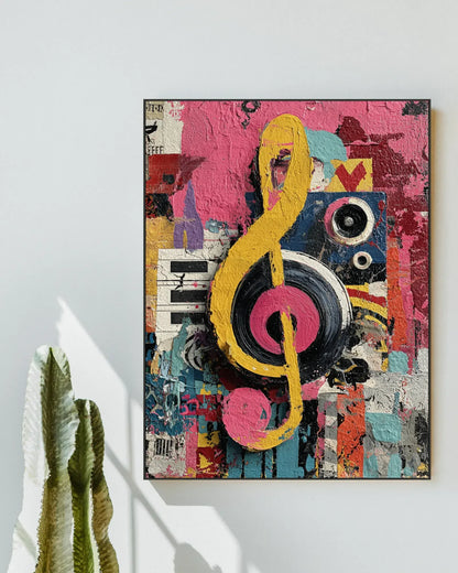 Pop Style Graffiti Wall Decor No.045