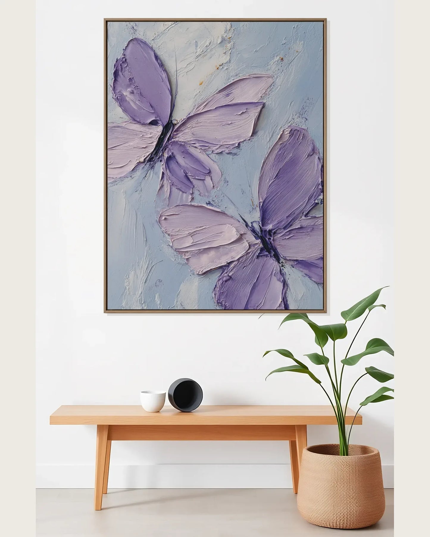 Purple Butterfly Artwork No.142