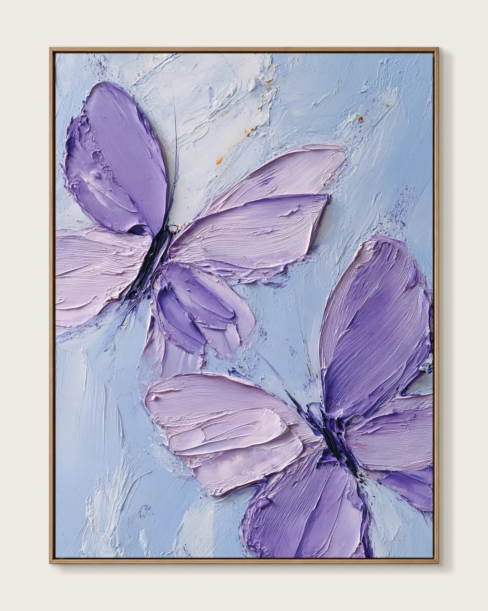 Purple Butterfly Artwork No.142
