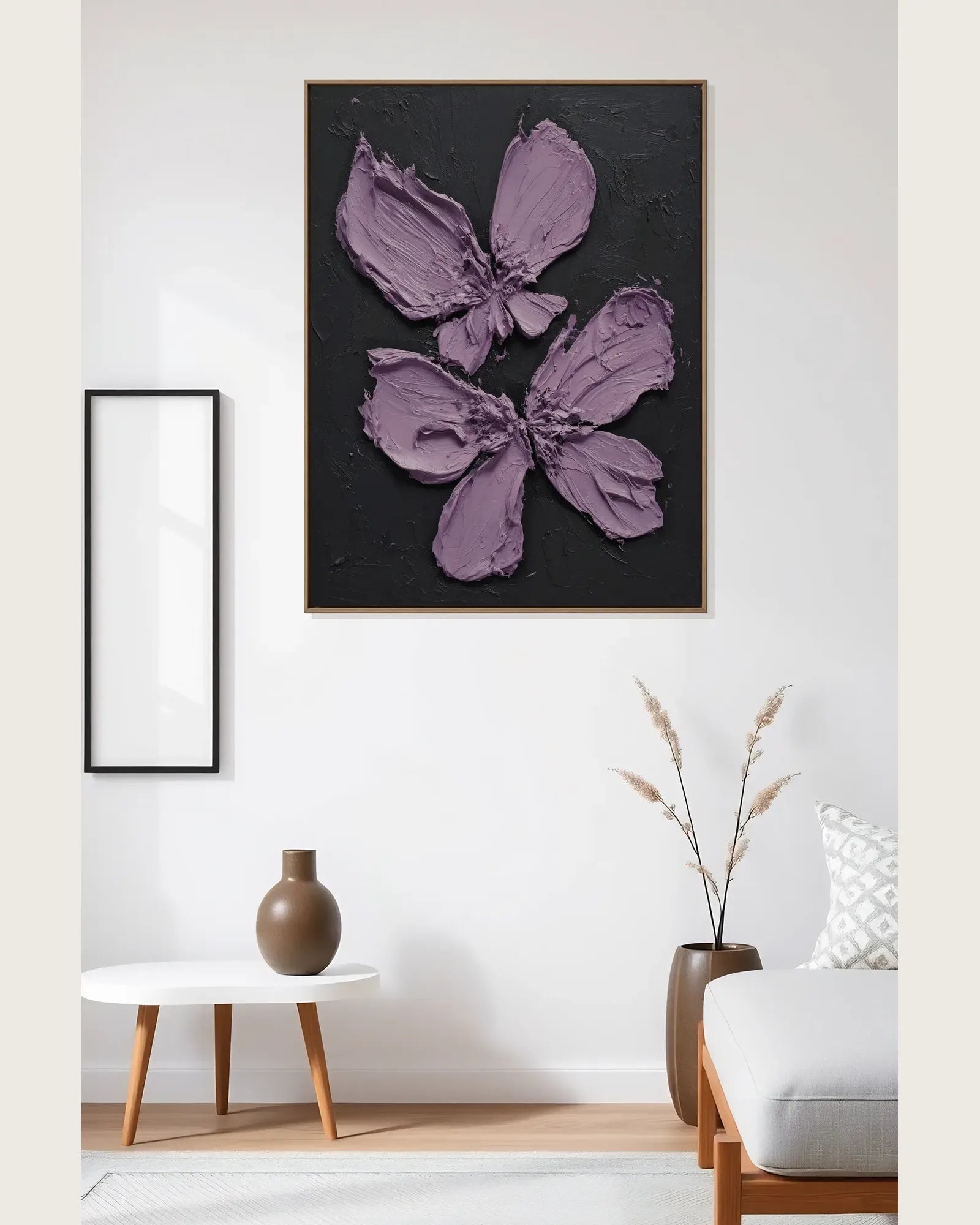 Purple Butterfly Wall Art No.140