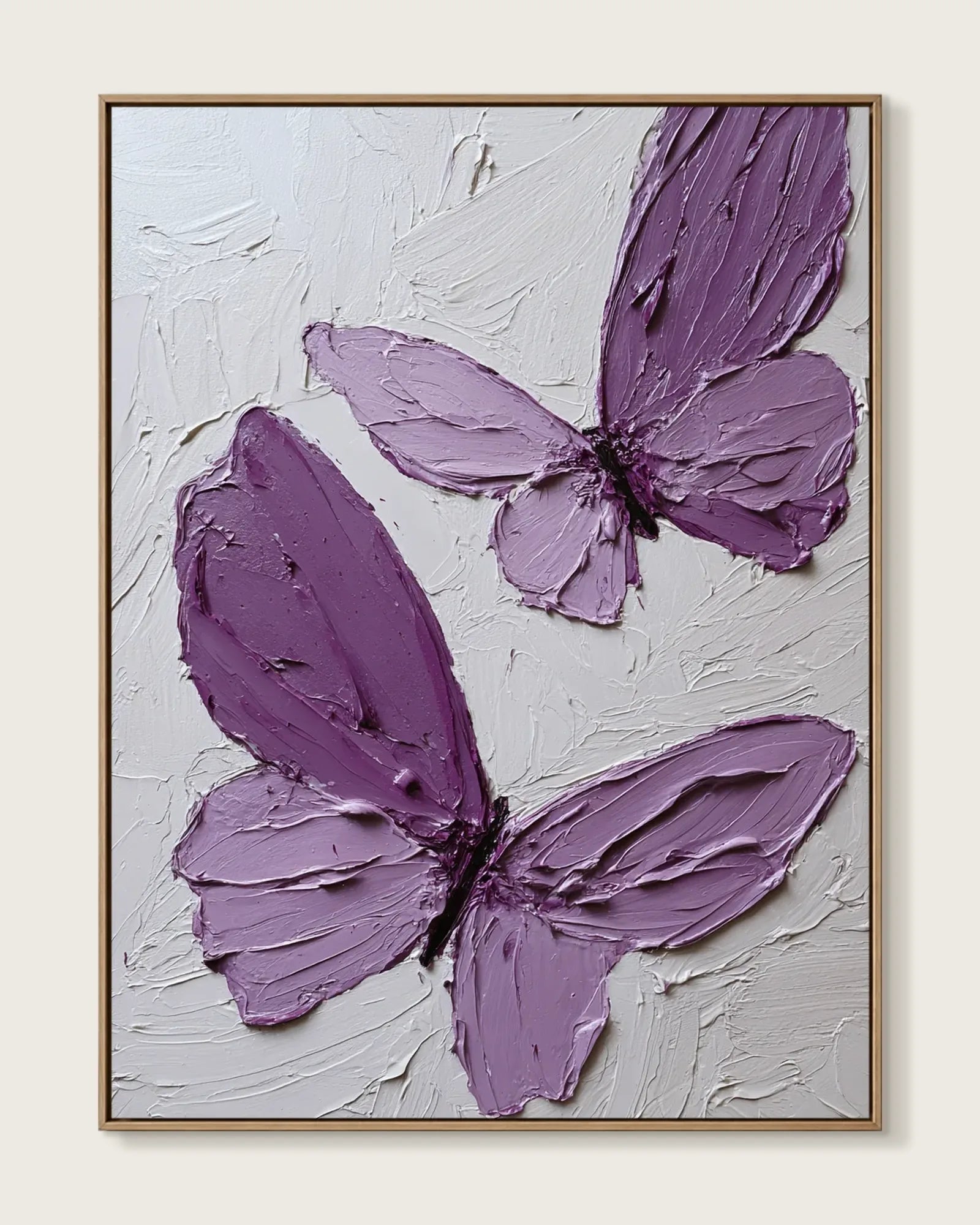 Purple Butterfly Wall Decor No.143