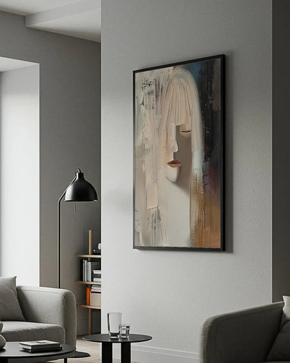 Simple Texture Canvas Art No.062
