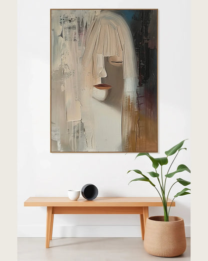 Simple Texture Canvas Art No.062