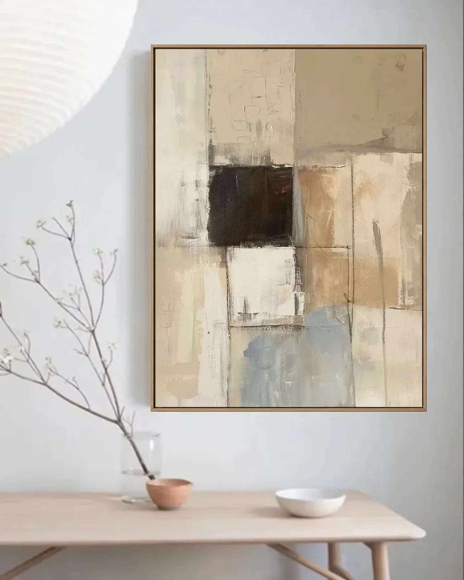 Soft Abstract Minimalist Artwork No.068