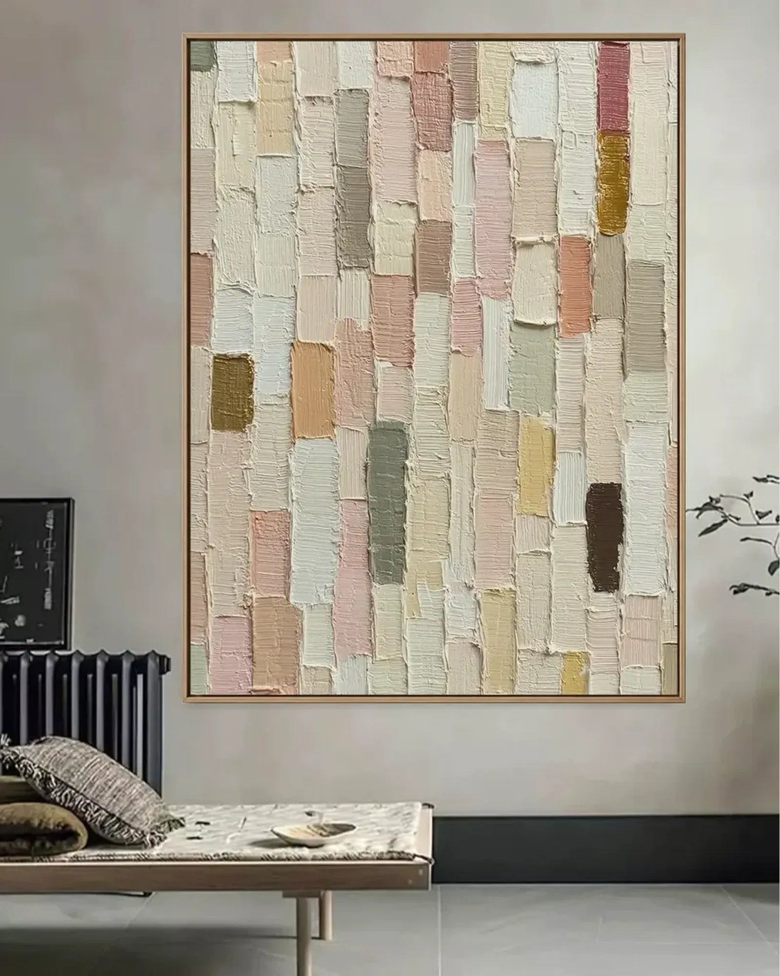 Soft Abstract Minimalist Canvas Art No.067