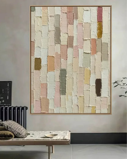 Soft Abstract Minimalist Canvas Art No.067