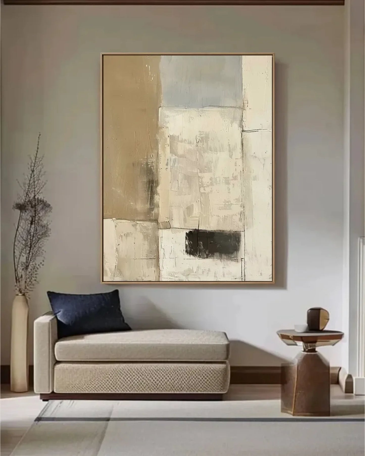 Soft Abstract Minimalist Wall Art No.066