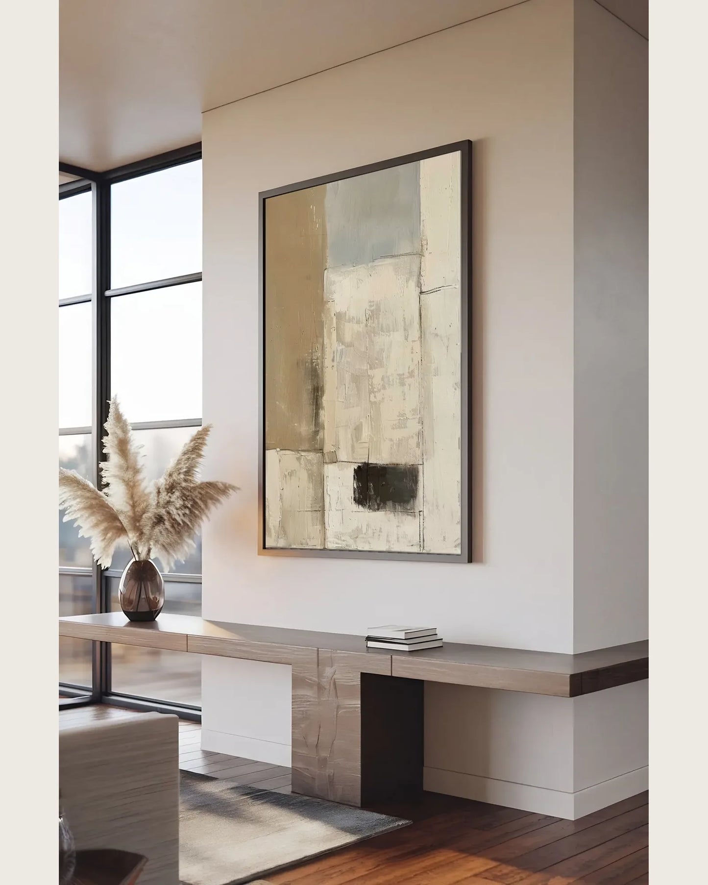 Soft Abstract Minimalist Wall Art No.066