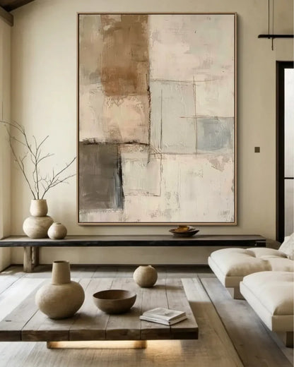 Soft Abstract Minimalist Wall Decor No.069
