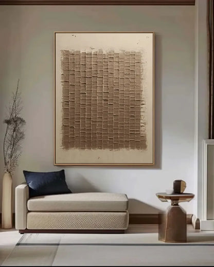 Soft Abstract Wabi Sabi Wall Art No.056