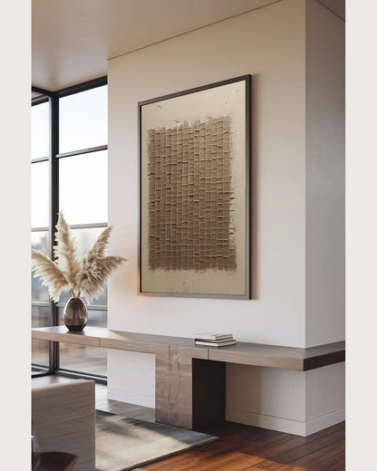Soft Abstract Wabi Sabi Wall Art No.056