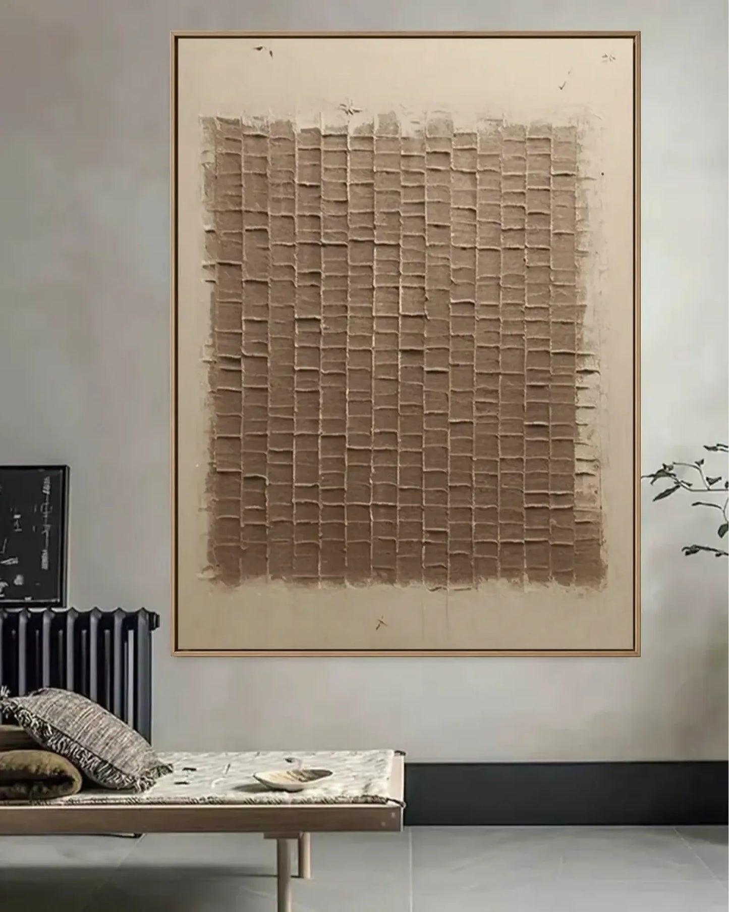 Soft Abstract Wabi Sabi Wall Art No.056