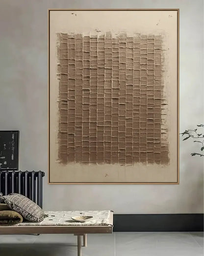 Soft Abstract Wabi Sabi Wall Art No.056