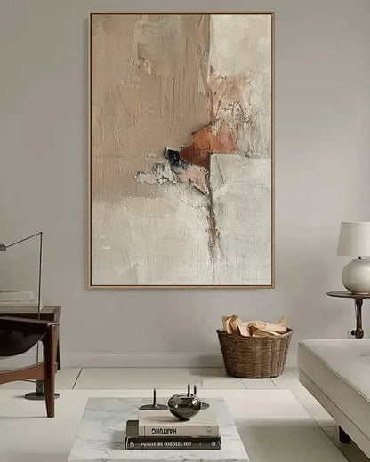 Soft Abstract Wabi Sabi Wall Decor No.059