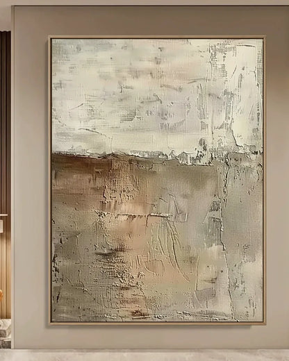 Soft Neutral Wabi Sabi Wall Art No.031
