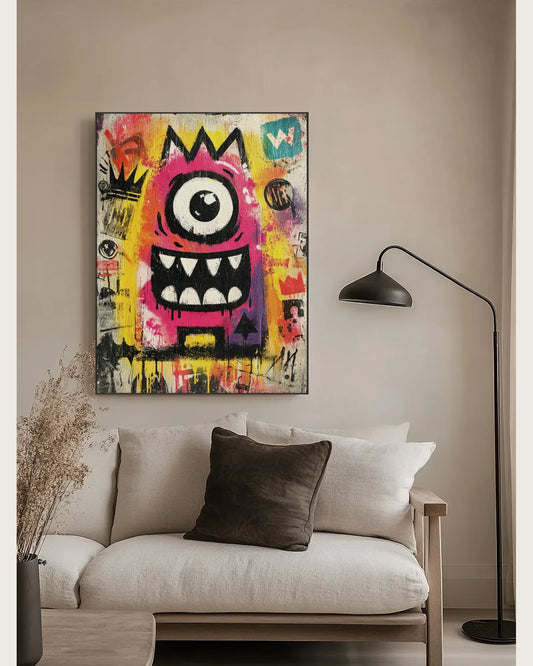 Street Graffiti Canvas Art No.119