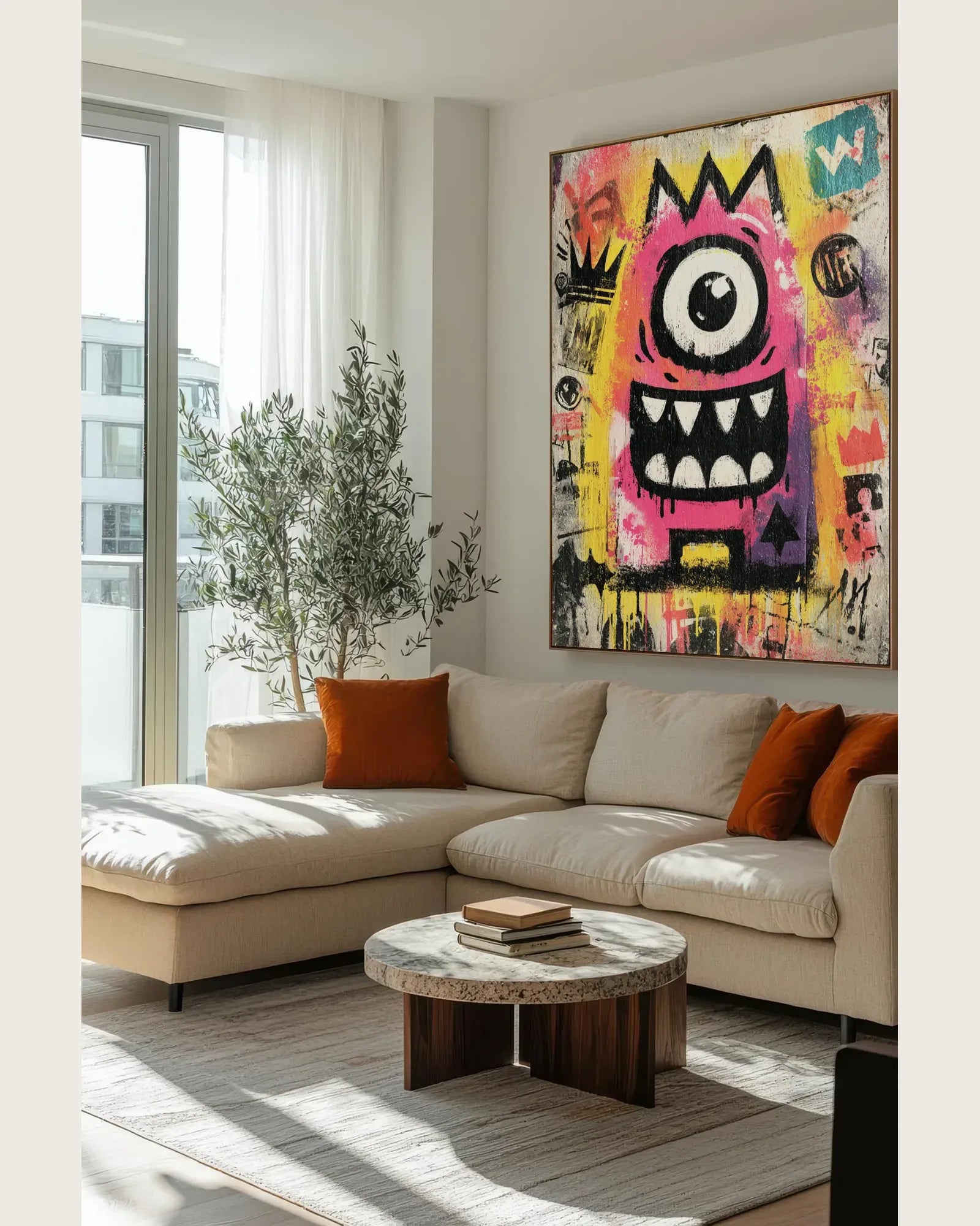 Street Graffiti Canvas Art No.119