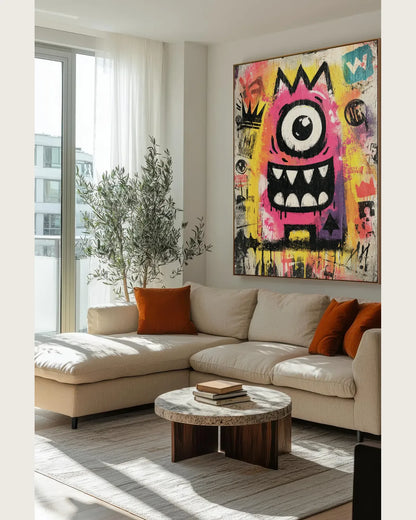 Street Graffiti Canvas Art No.119