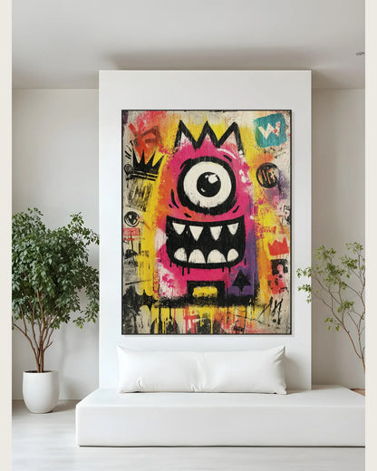 Street Graffiti Canvas Art No.119