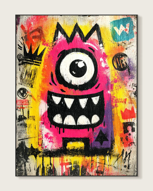 Street Graffiti Canvas Art No.119