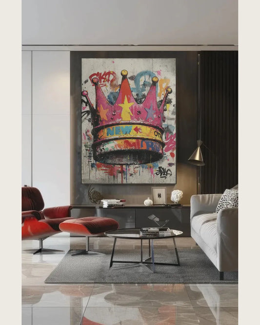 Street Graffiti Canvas Painting No.118