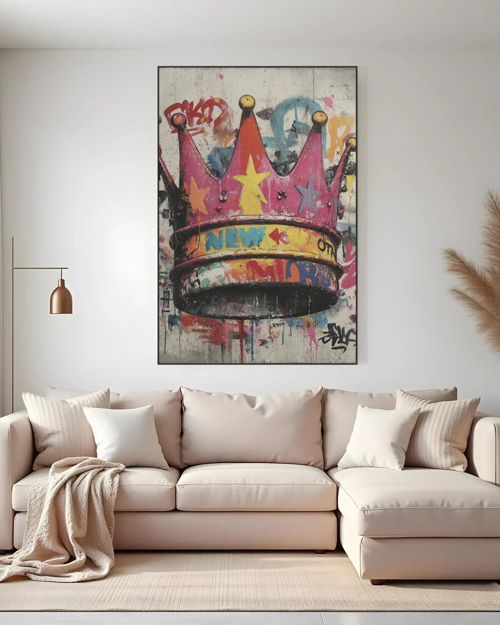 Street Graffiti Canvas Painting No.118