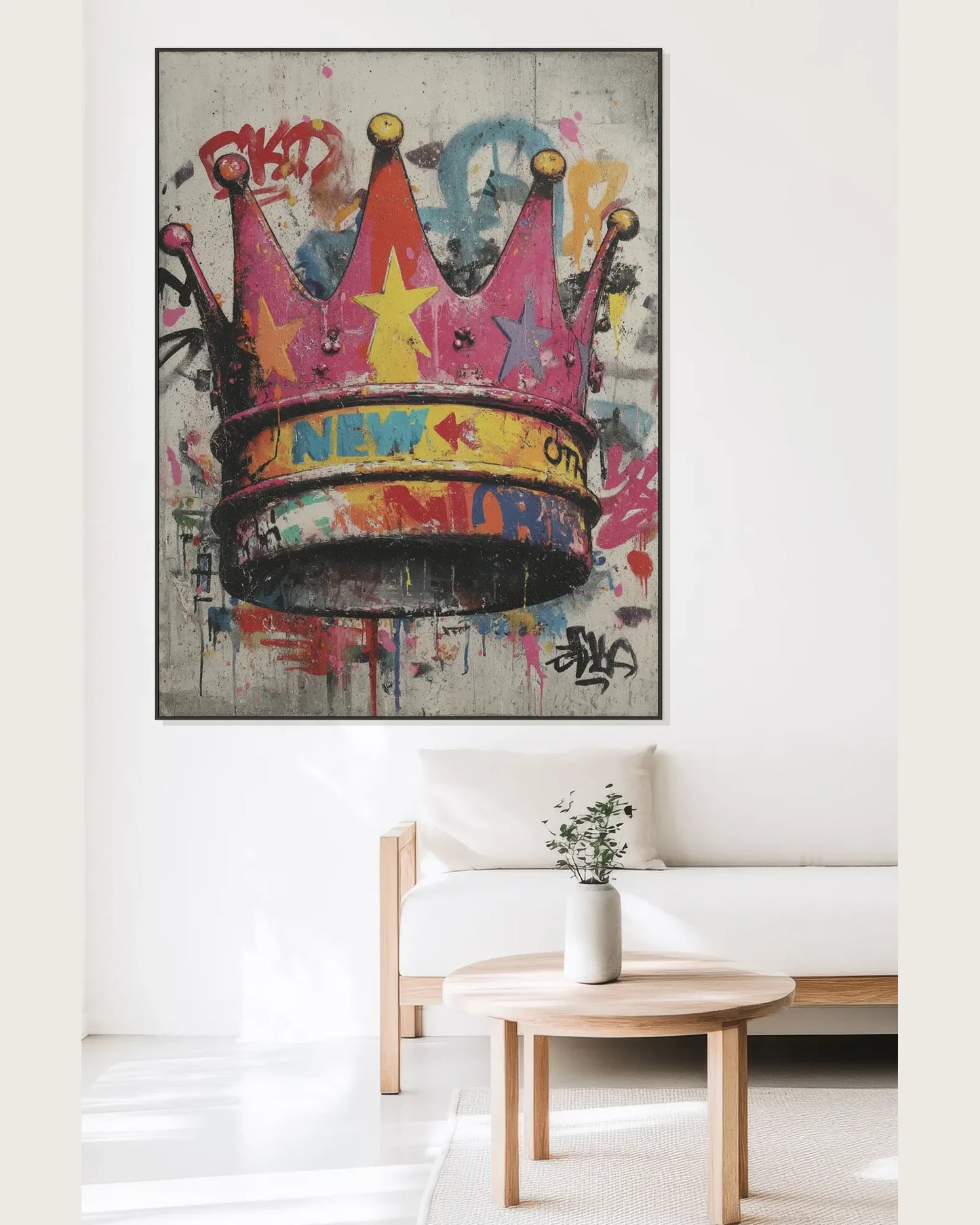 Street Graffiti Canvas Painting No.118