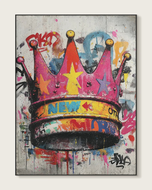 Street Graffiti Canvas Painting No.118