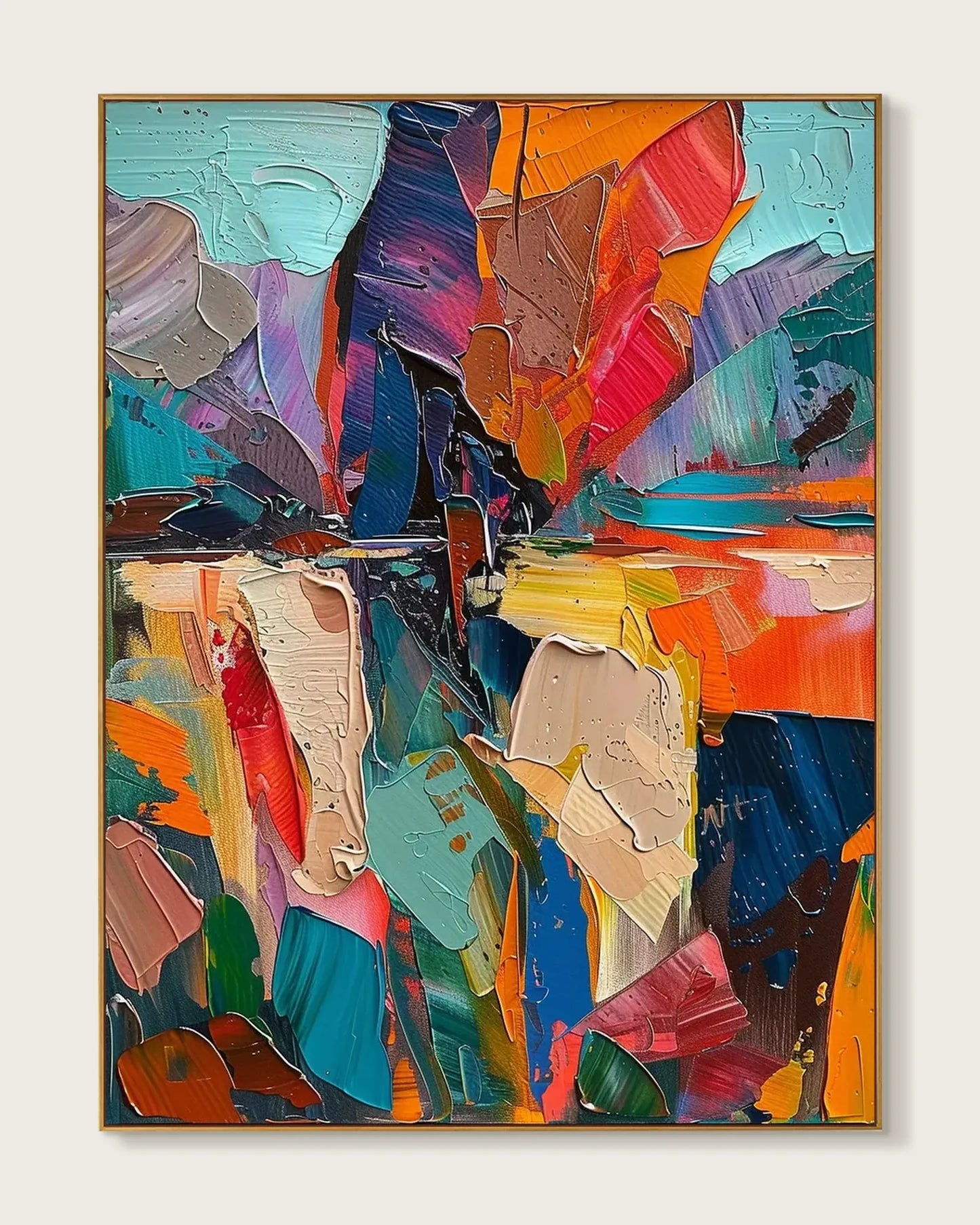 Texture Canvas Painting No.005