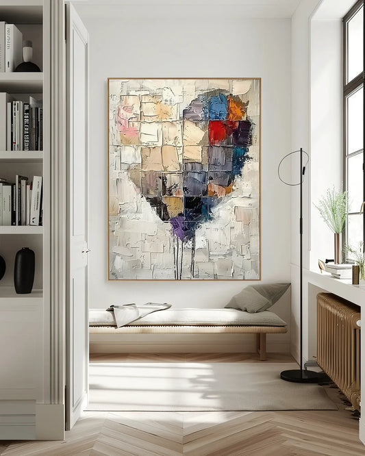 Texture Plaster Canvas Art No.012
