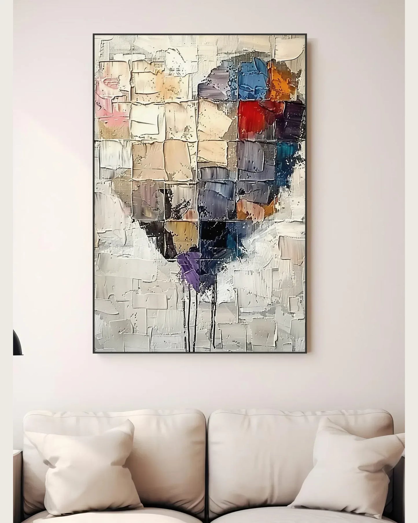 Texture Plaster Canvas Art No.012