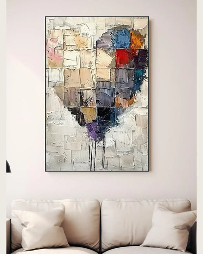 Texture Plaster Canvas Art No.012