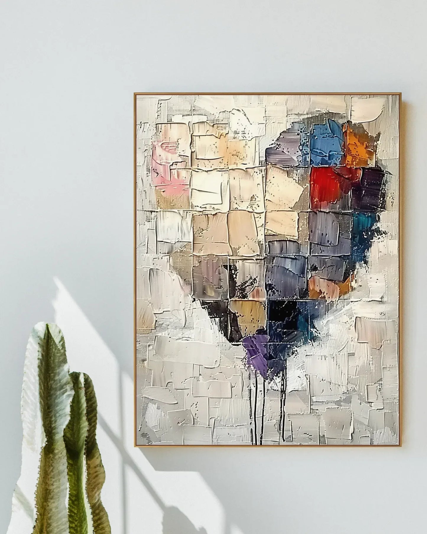 Texture Plaster Canvas Art No.012