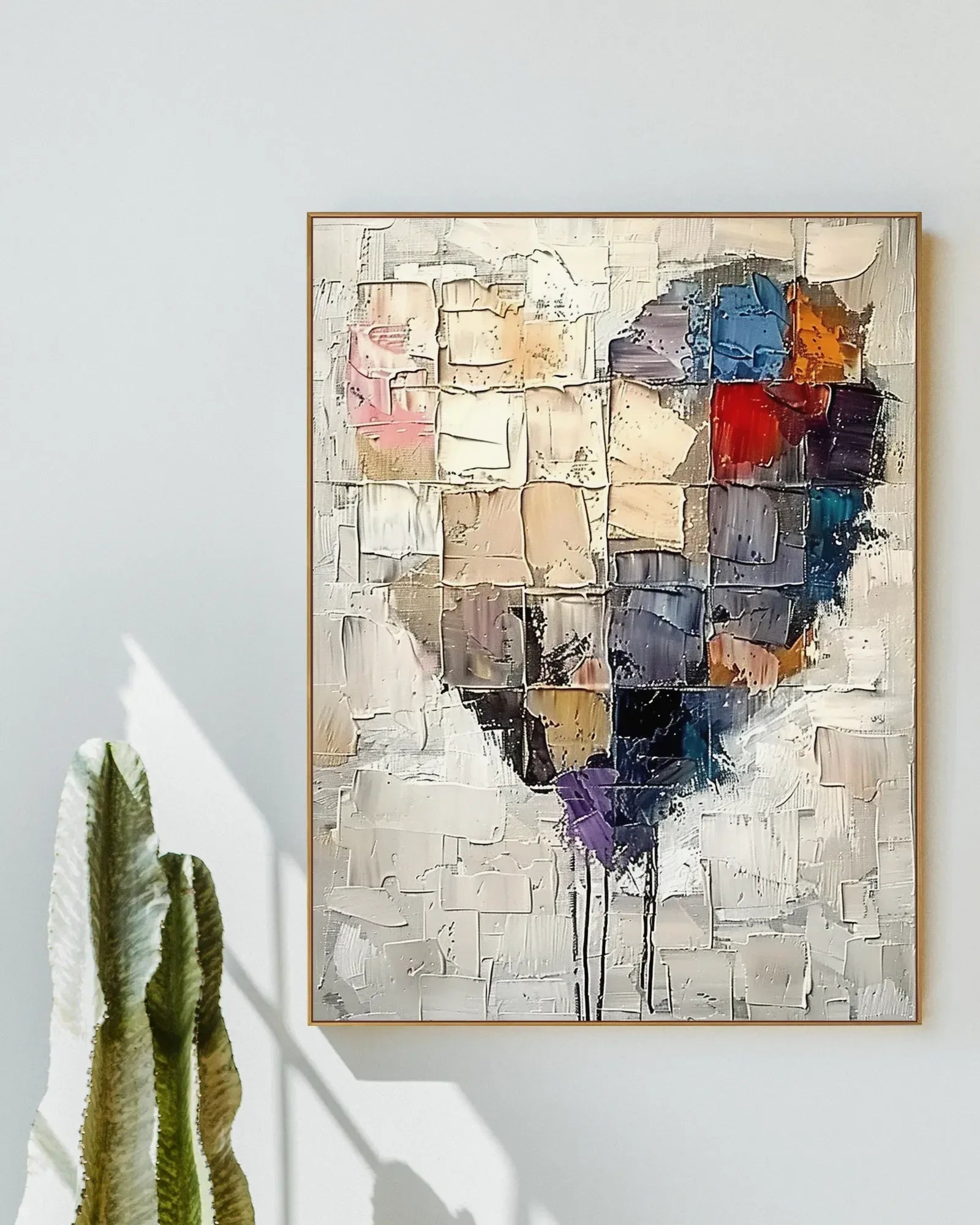Texture Plaster Canvas Art No.012