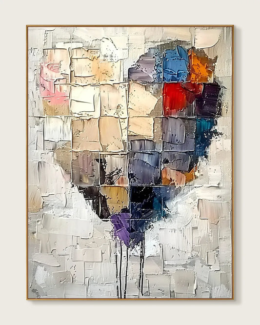 Texture Plaster Canvas Art No.012