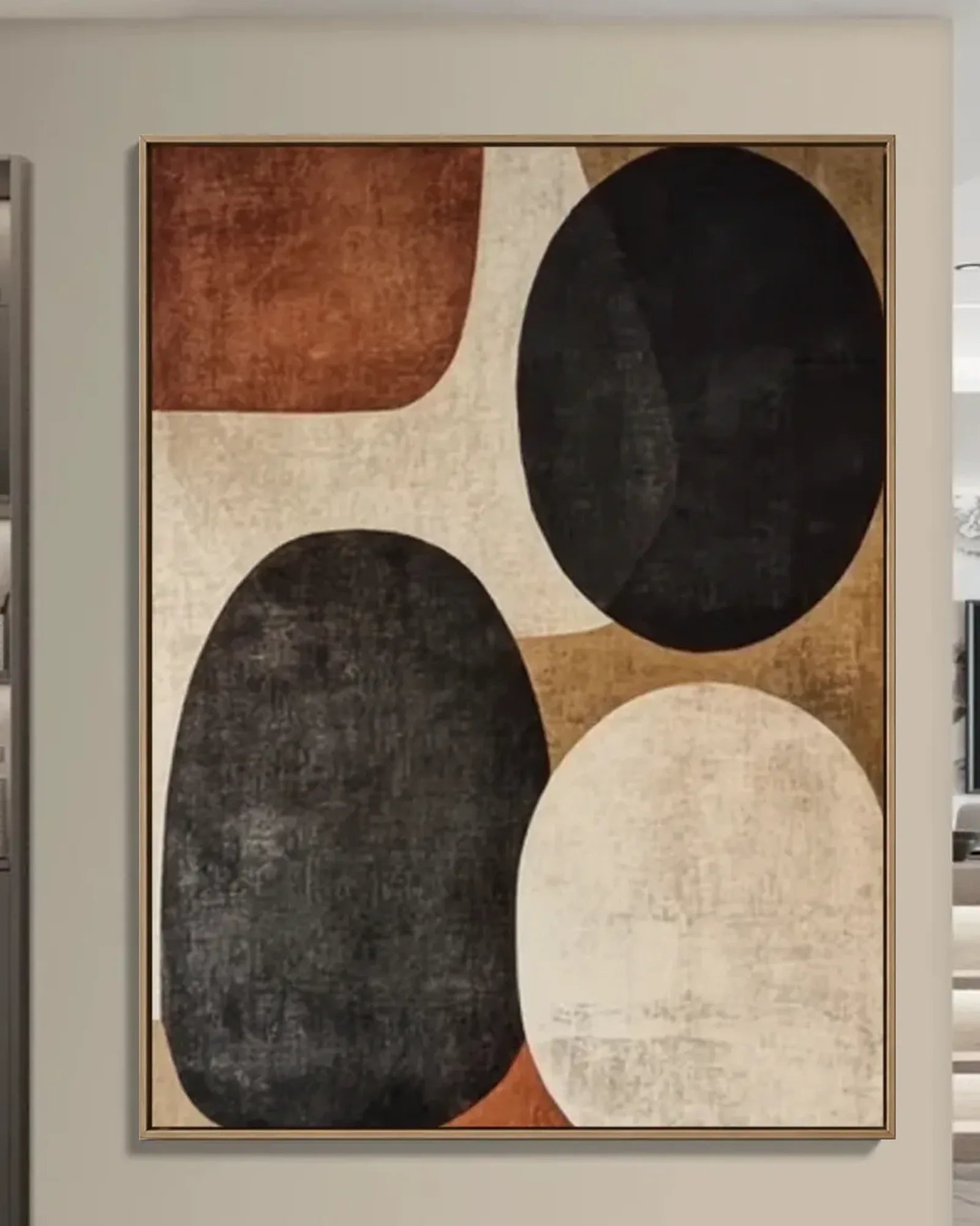 Textured Canvas Wabi Sabi Artwork No.083
