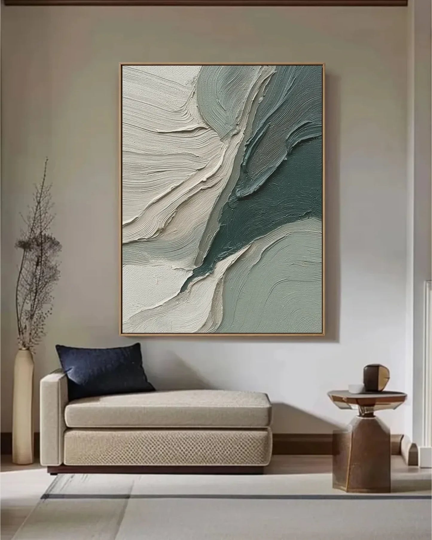 Textured Canvas Wabi Sabi Canvas Art No.082