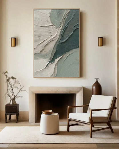Textured Canvas Wabi Sabi Canvas Art No.082