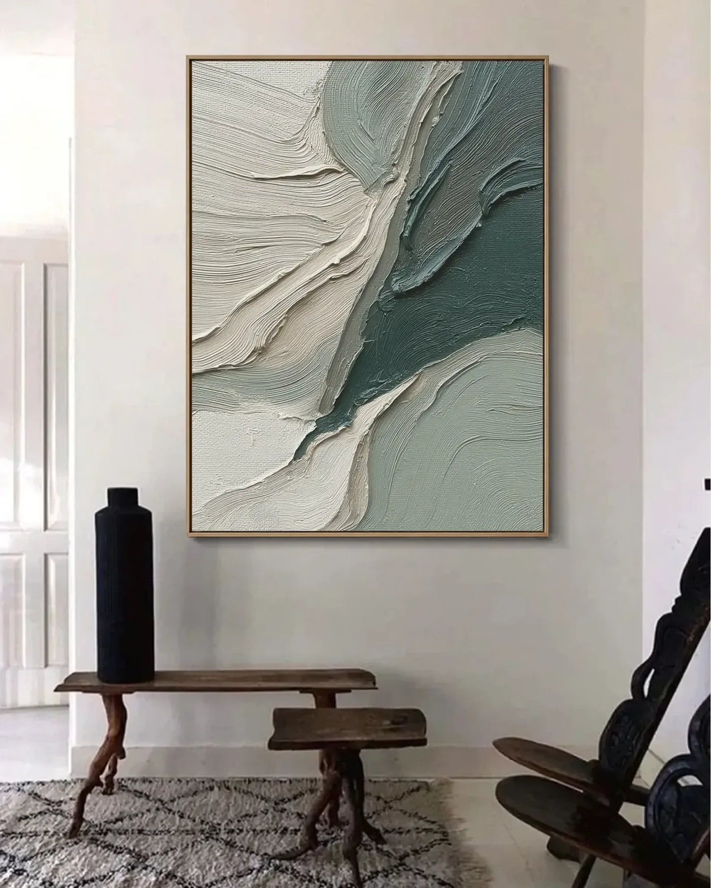 Textured Canvas Wabi Sabi Canvas Art No.082