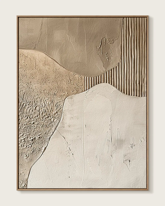Textured Canvas Wabi Sabi Canvas Painting No.085