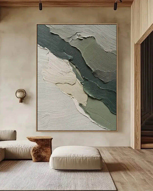 Textured Canvas Wabi Sabi Wall Art No.081