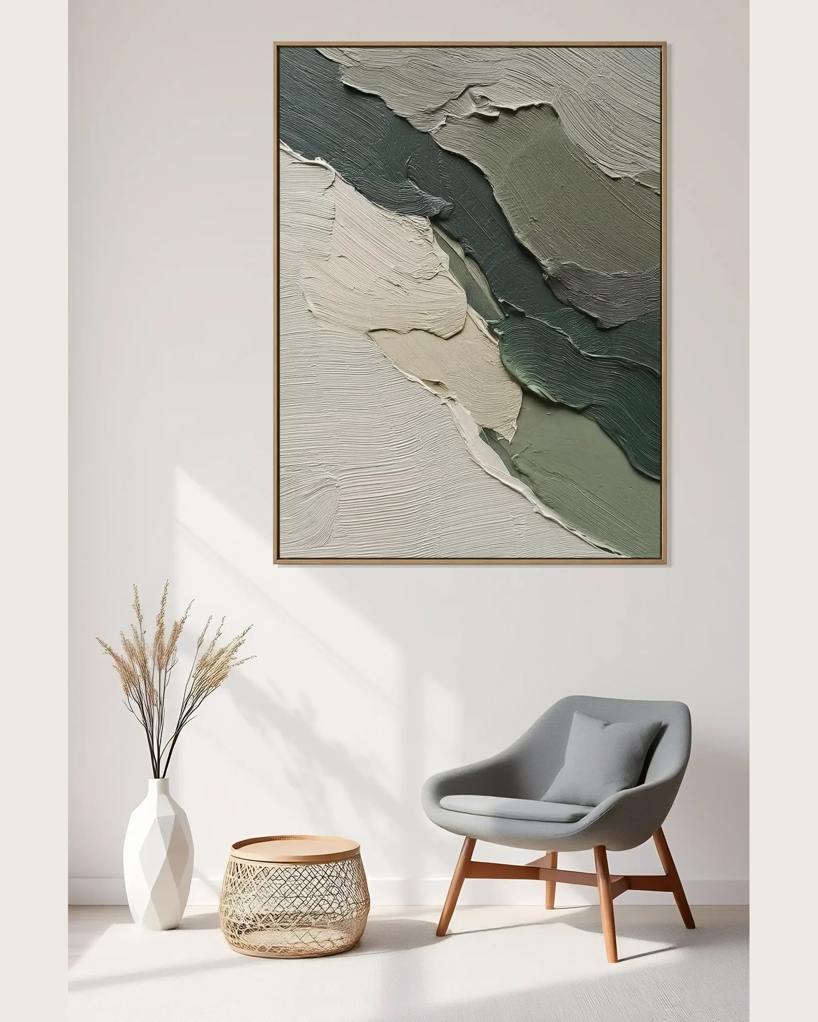 Textured Canvas Wabi Sabi Wall Art No.081