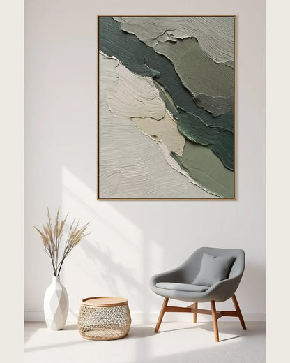 Textured Canvas Wabi Sabi Wall Art No.081