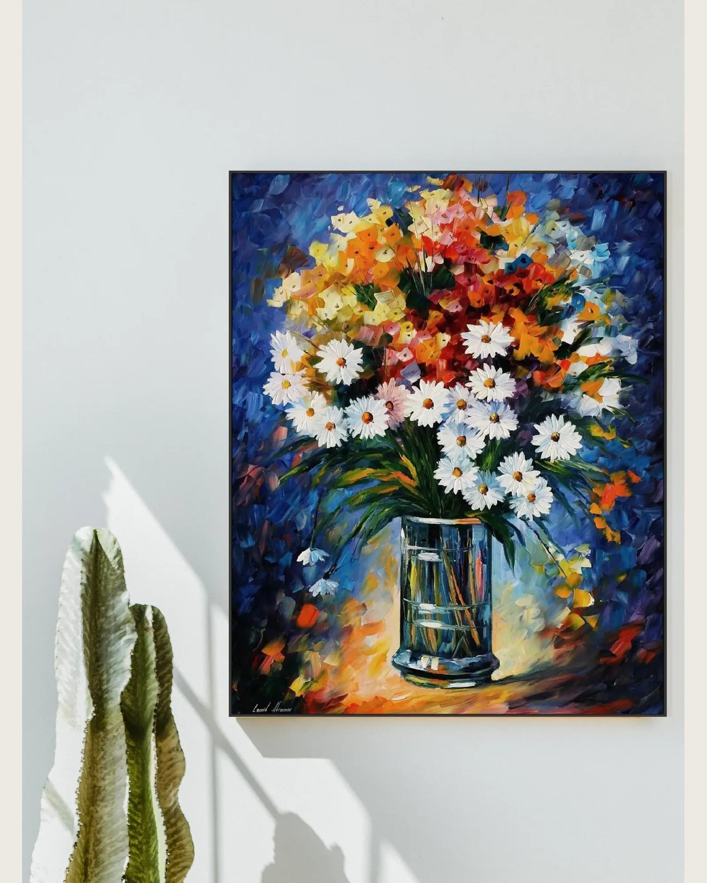Textured Colorful Artwork for Luxury Interiors No.045