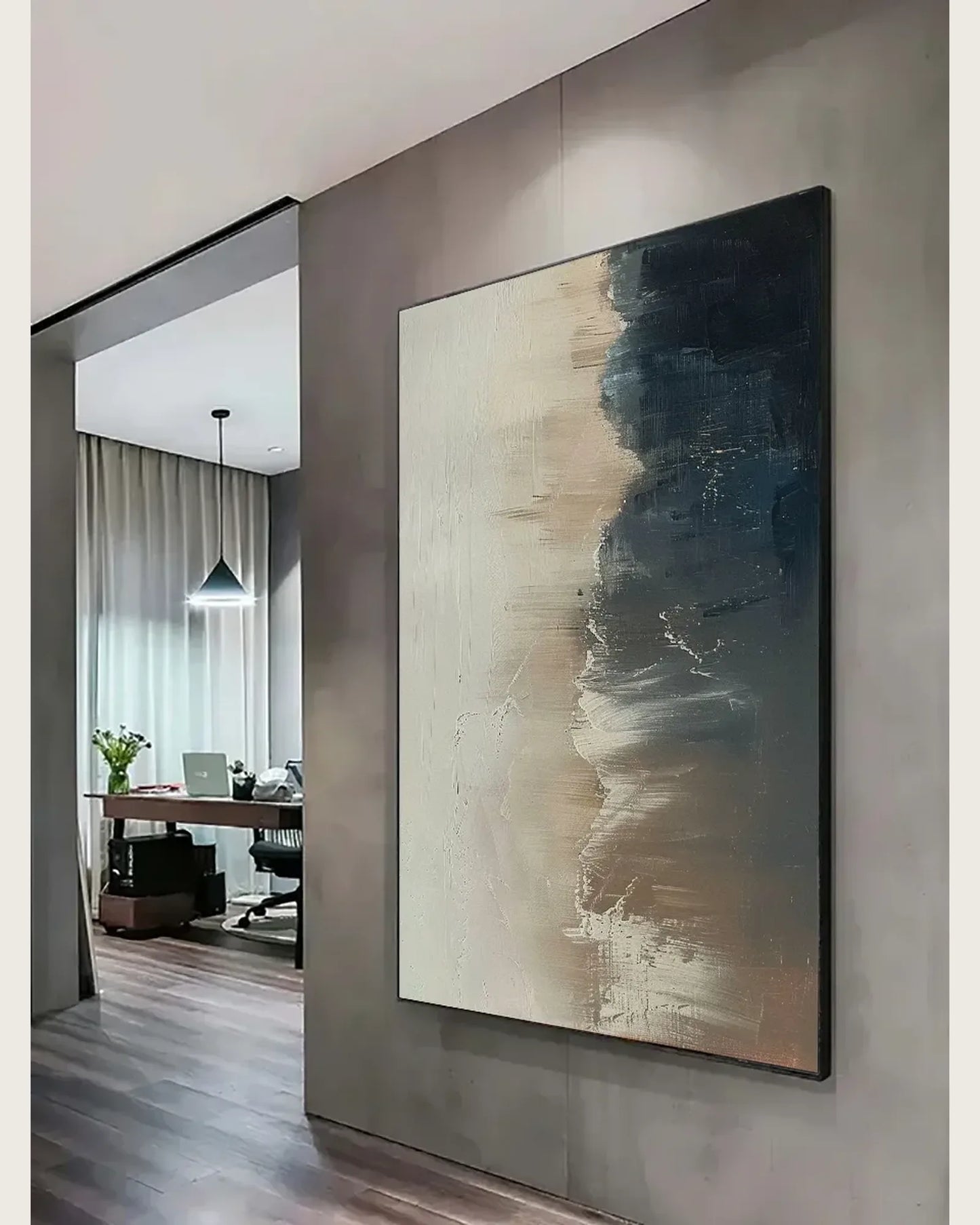 Textured Minimalist Canvas Art No.017