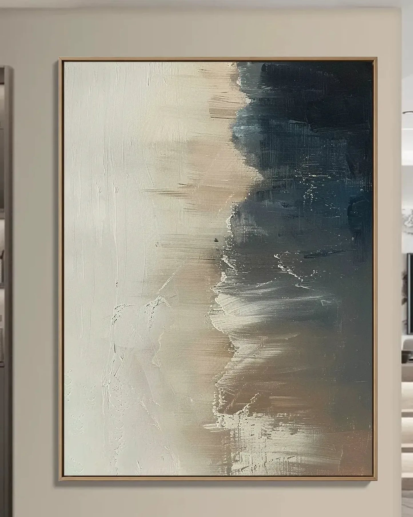 Textured Minimalist Canvas Art No.017