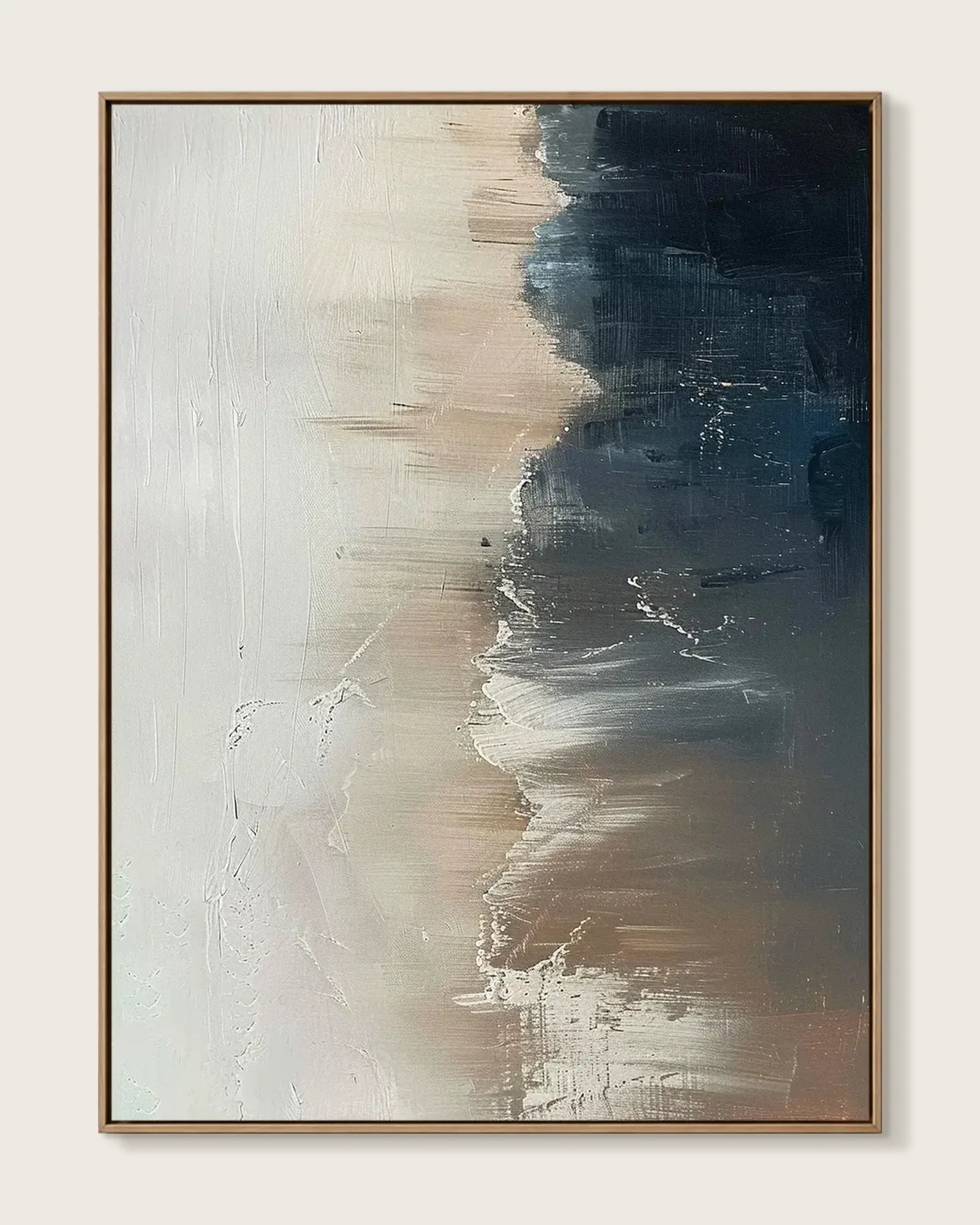 Textured Minimalist Canvas Art No.017